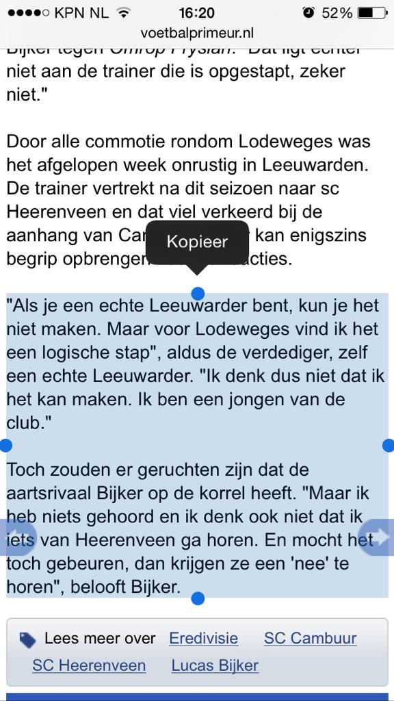 JH_devries's tweet photo. Bijkertje dus naar Dkv. Spelers kennen geen clubliefde meer. http://t.co/wXMrCvMlr7