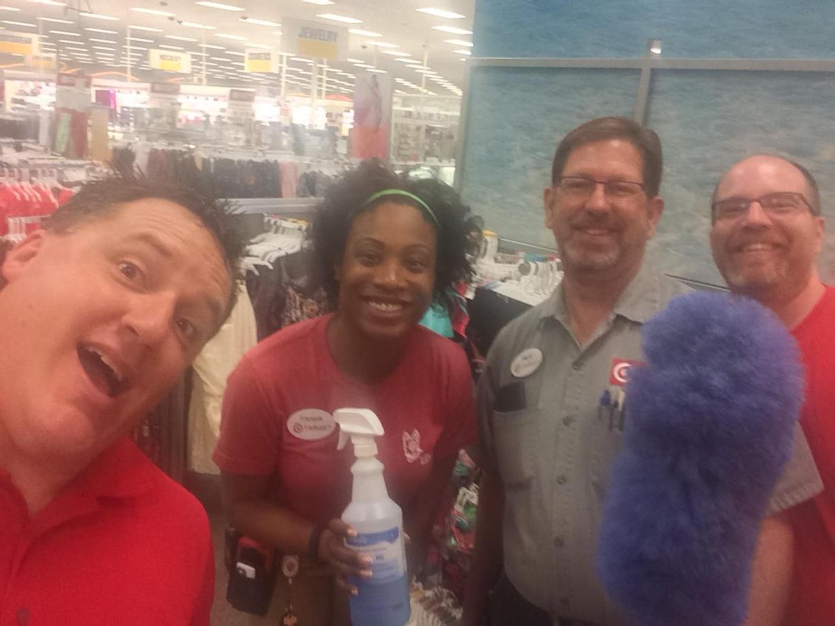 TMR at 0773 clothes look better on clean fixtures. #cleanisgreen