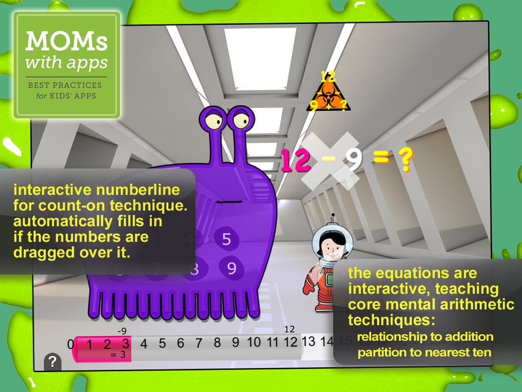 apppatch's tweet photo. Developed with #teachers, Mathsplat Slime Subtraction app is #FREE! https://t.co/au5dlc7VNY … #mwadev #edtechchat http://t.co/W2CA79GTD4