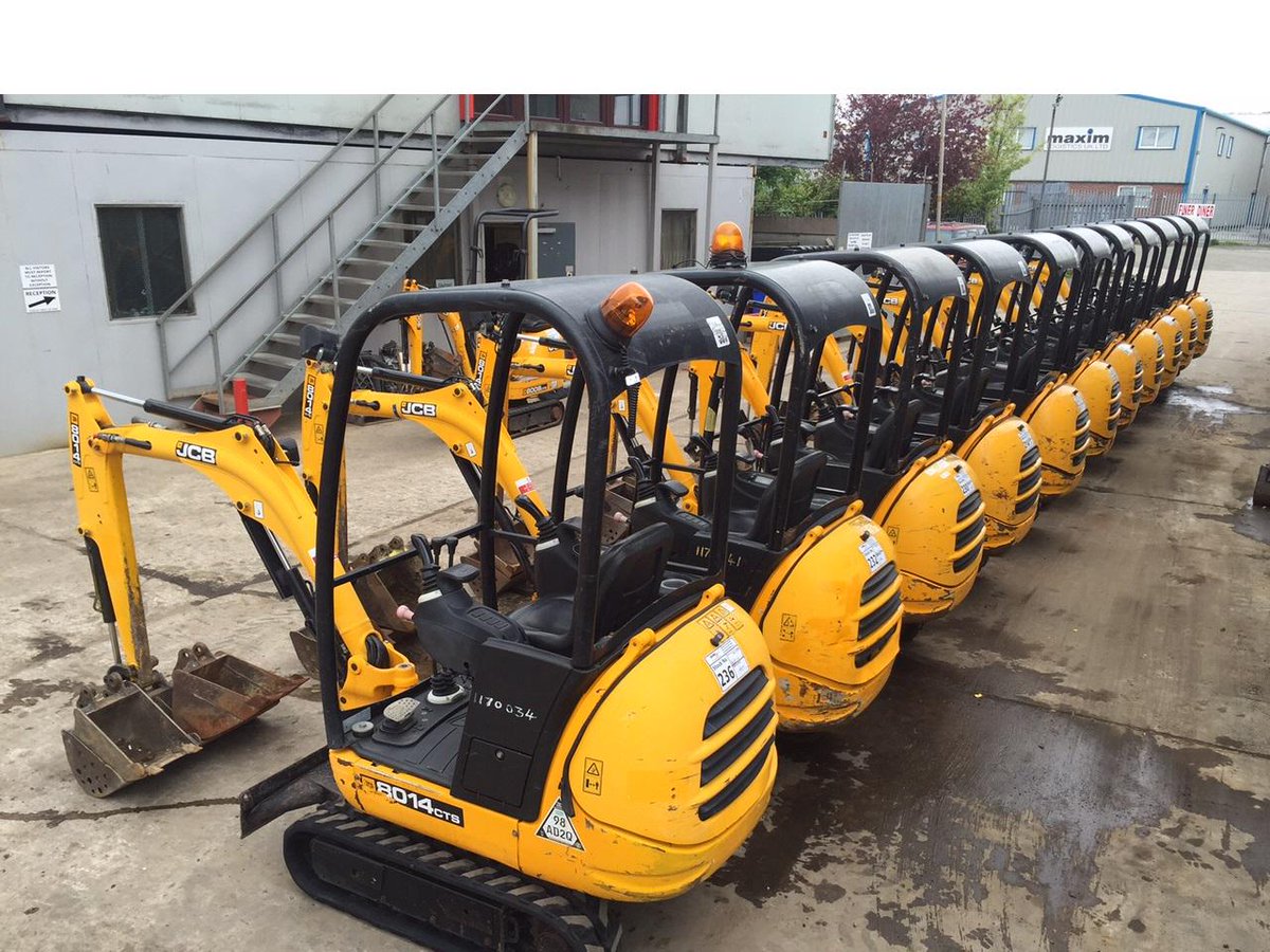 GHMequipment's tweet photo. Huge stock of 2011 JCB 8014 1.5T Mini Diggers. Dealer maintained. Bolton Based. 01204 697089. http://t.co/9HlcIq1iFY