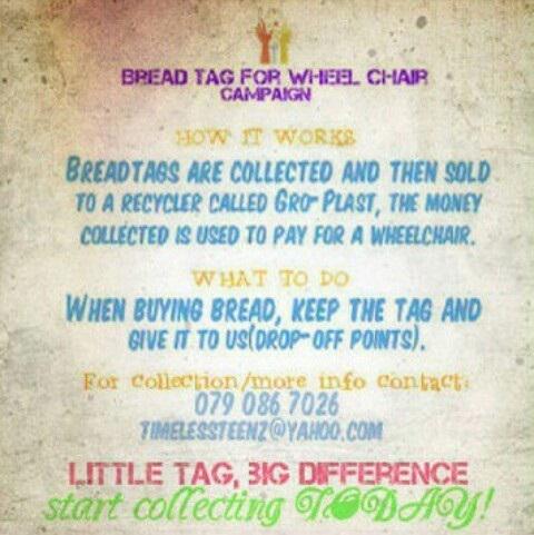 bloss_blessings's tweet image. Collect #breadclips
Give in at your nearest #dropoffpoint
Exchanged for a #wheelchair
#breadclipsforwheelchairs