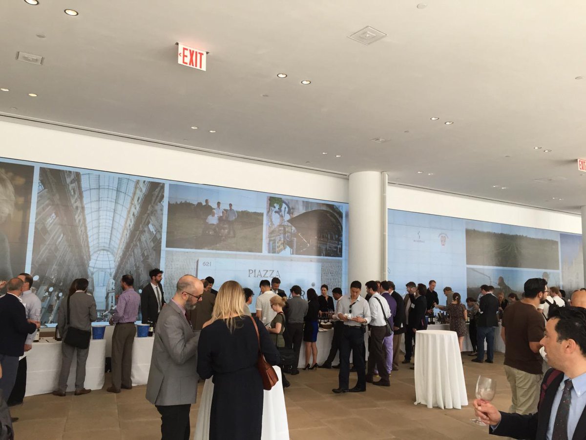 Amazing day here at <a href="/ViasWine/">Vias Wine</a> annual portfolio tasting #NewYork York! #cortedeipapi #cesanese