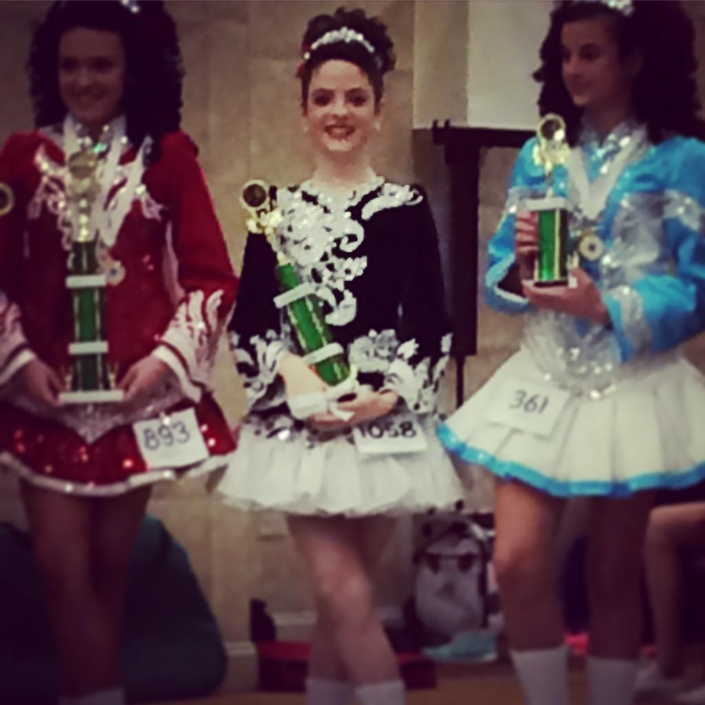 SheeaunAcademy's tweet photo. Congrats to Ciara on placing 3rd overall, 5th in Hornpipe, &amp; 1st in Reel at the Cape Cod Feis on Sunday!!! 💜 #goSAID http://t.co/v7mTSPAozB