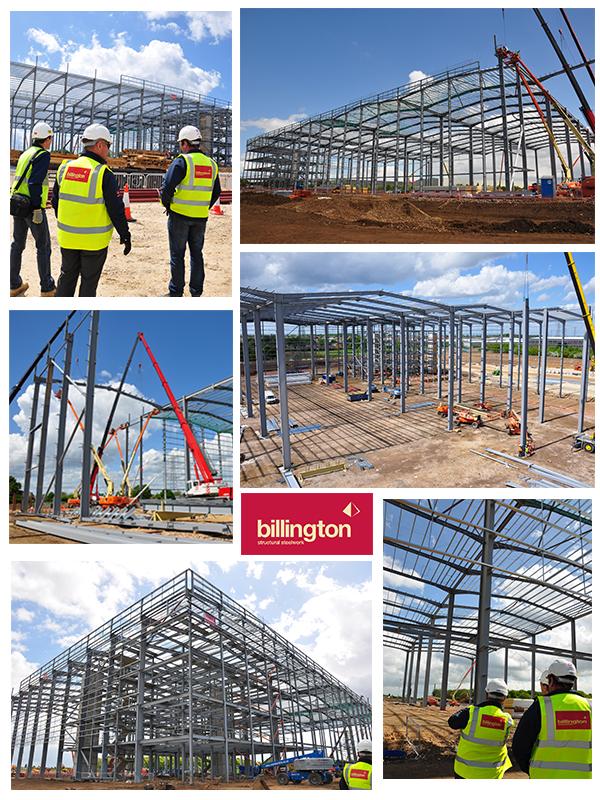 BillingtonSteel's tweet image. A cracking day to visit the Next project in #Doncaster for @bandkbuild with excellent progress being made! #steel