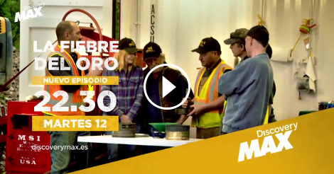 DMAX_es's tweet photo. La fiebre del #OroMAX llega con nuevos mineros y un objetivo único: obtener 2.000 onzas. http://t.co/5JwSiTYCzy http://t.co/HHqur1yIRd