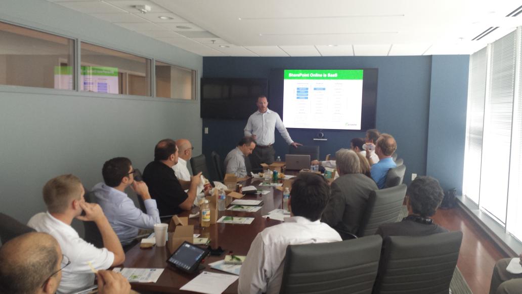 acrowire's tweet image. Packed house at our lunch and learn.  #iltaroadshow #legalit #SharePoint #SharePointOnline