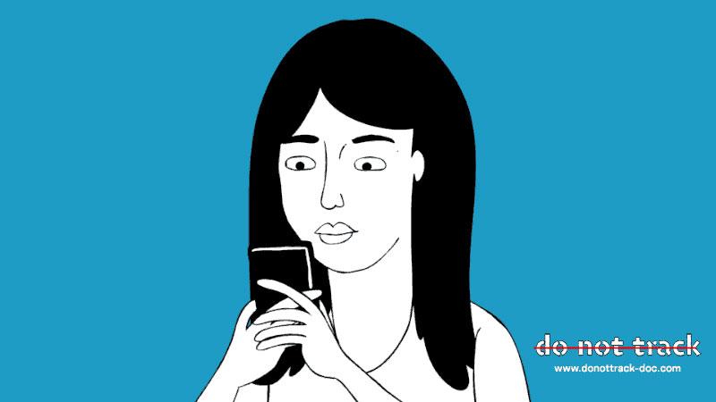 ARTEfr's tweet image. Votre téléphone vous espionne. À qui cela profite-t-il ? ow.ly/MR8Ou #DoNotTrack