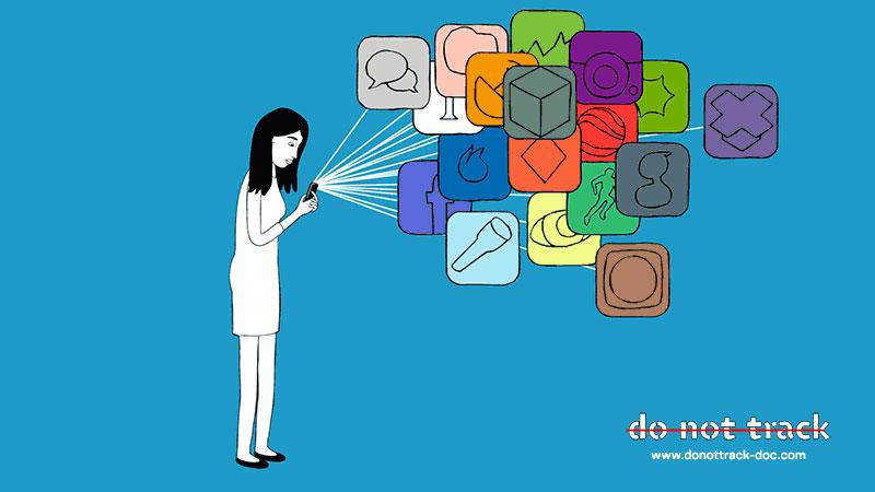 ARTEfr's tweet image. Votre téléphone vous espionne. À qui cela profite-t-il ? ow.ly/MR8Ou #DoNotTrack