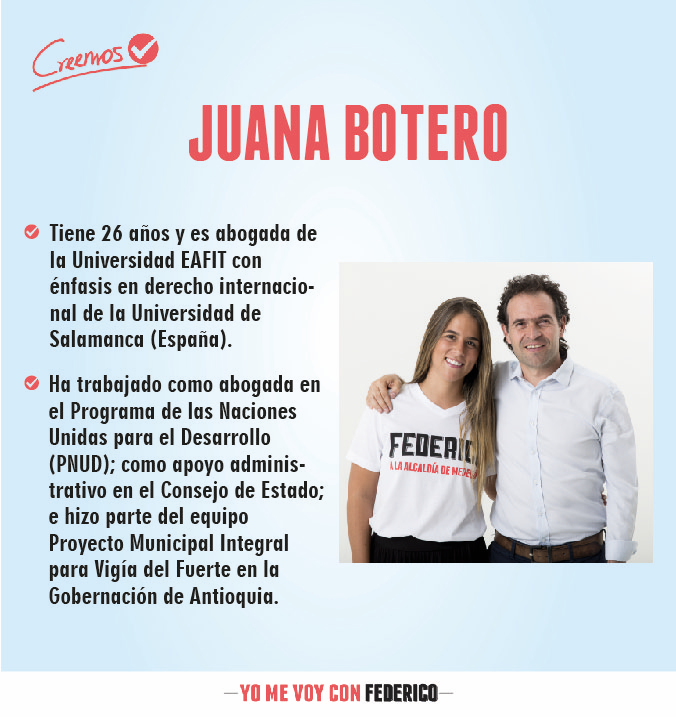 FicoGutierrez's tweet photo. Gran lider, una mujer joven y humana. Comprometida con su ciudad. @juanabotero #RenovandoelConcejo http://t.co/heNp8xAMz3