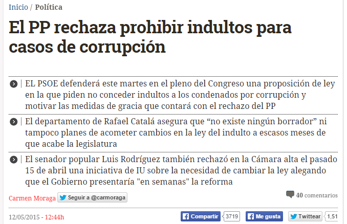 CBescansa's tweet photo. Es el día a día de sus políticas lo que desarma sus intereses. Una vez más el PP pretende dejar impune la corrupción. http://t.co/6O5RYAxus5