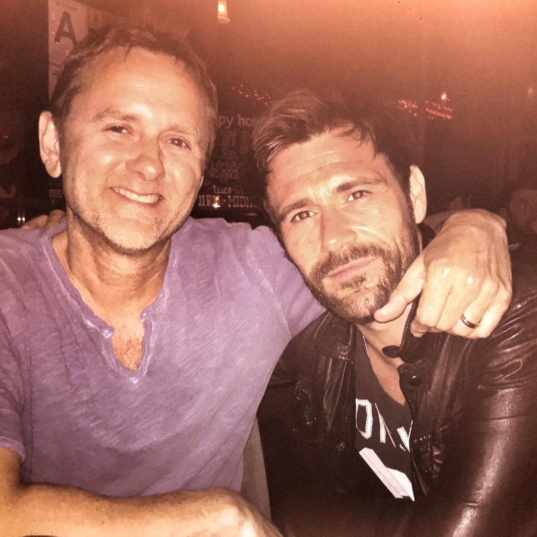 Last night w Matt. Drinking. Praying. No news. CW upfronts Thursday. Hoping for life there. #Constantine #Hellblazers