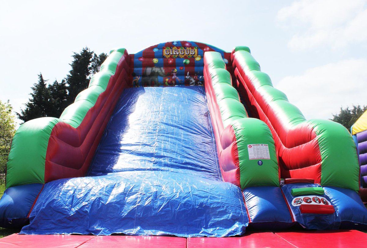 FunToBeHad's tweet photo. Our New #MegaMegaSlide is proving VERY popular! It's so big - we had to name twice! http://t.co/v6Dp5ABf1L