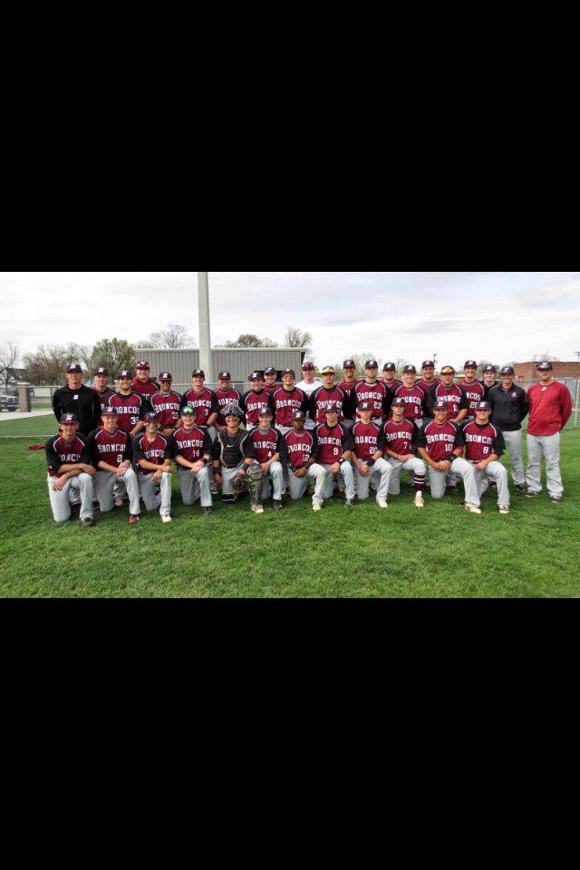 BaseballBronco's tweet photo. 2015 Broncos!! 24-23, headed in the right direction #compete http://t.co/hIazzJYQEq