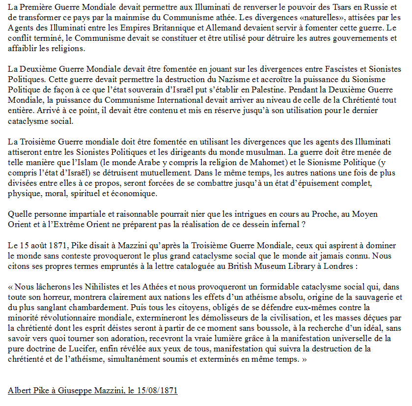 LesVraiesImages's tweet photo. A lire de toute urgence. Les théories du complot seraient-elles fondées ? http://t.co/OSmDfDLaYq