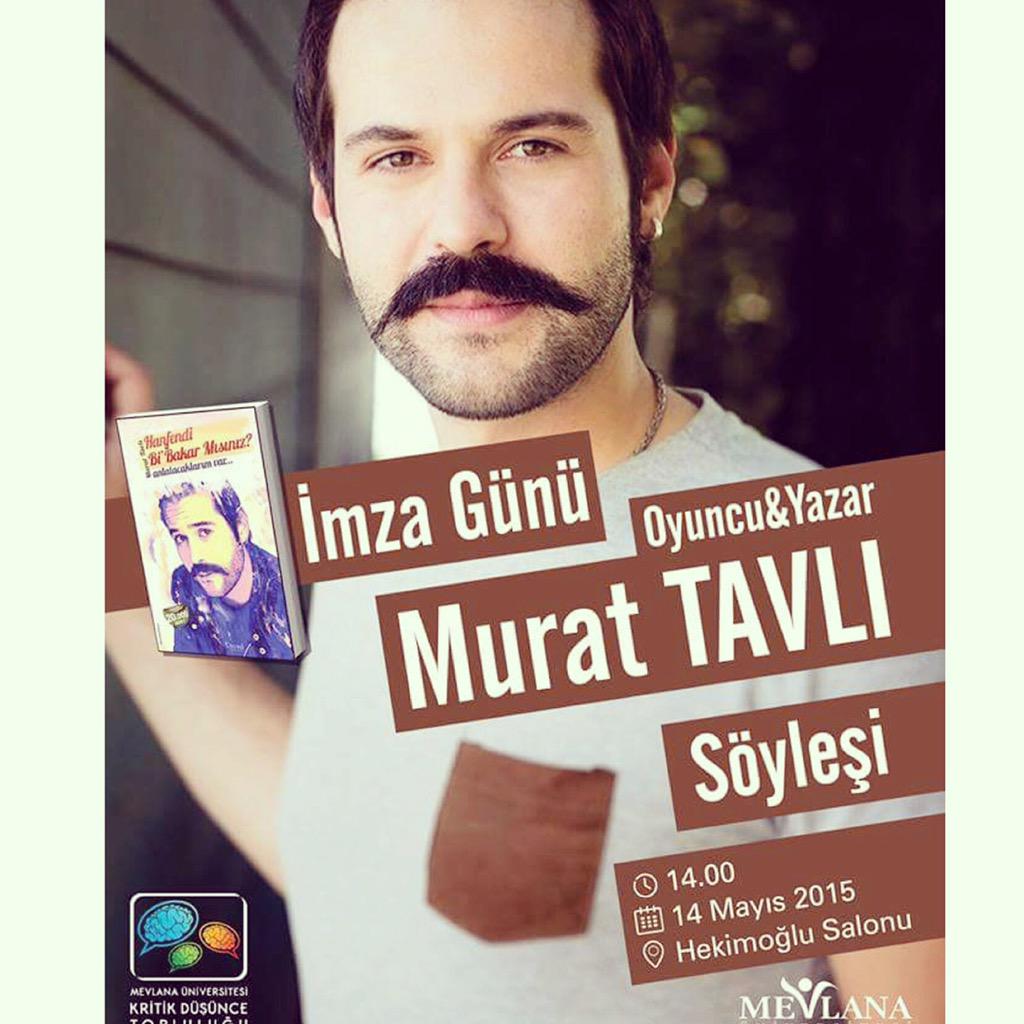 14 Mayıs Konya Mevlana Üniversitesi
16 Mayıs Kayseripark D&amp;R 
#hanfendibibakarmısınız söyleşi ve imza günü.