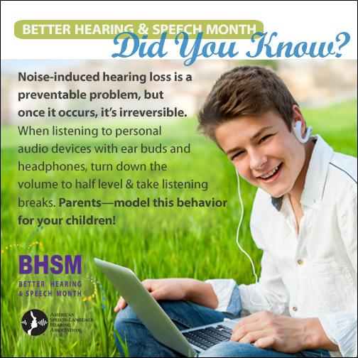 Turn down the volume by half and take listening breaks! #BHSMcontest - sot.ag/3Tqx6