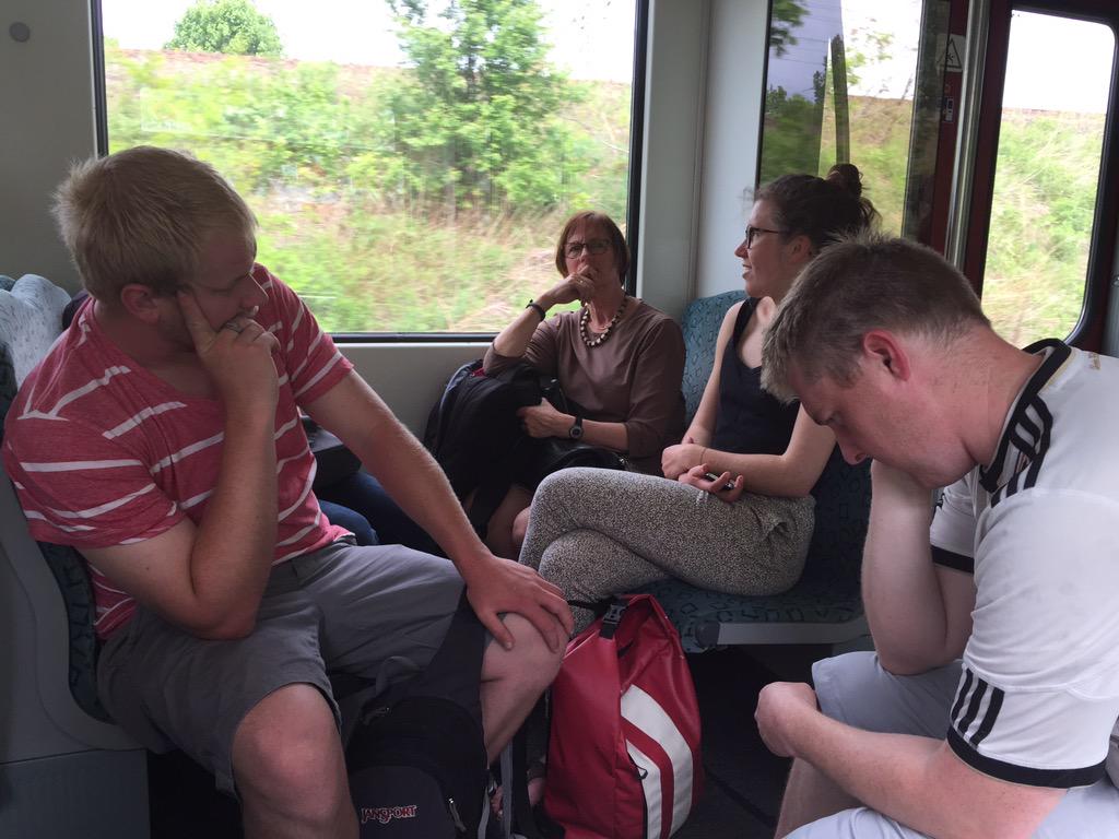 UtahStateASLA's tweet image. We were all hungry and tired #usuaggies #LAEP #Berlin #Germany #TUBerlin #landscapearchitecture