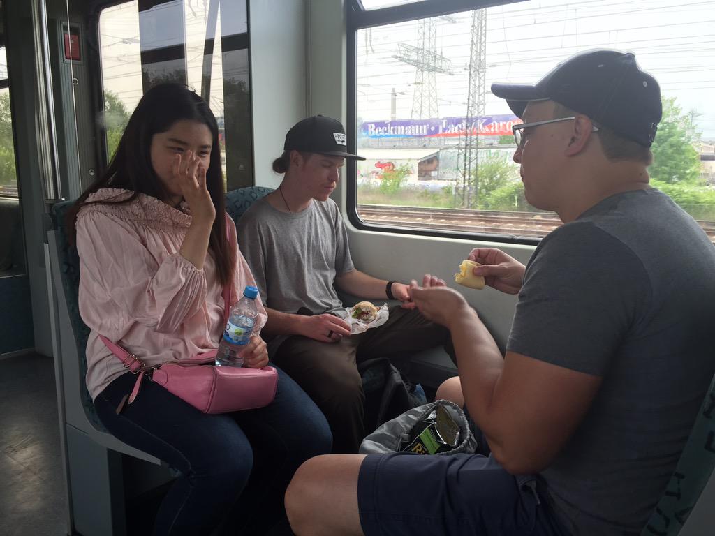 UtahStateASLA's tweet image. We were all hungry and tired #usuaggies #LAEP #Berlin #Germany #TUBerlin #landscapearchitecture