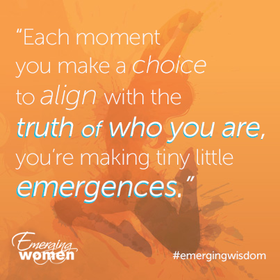 MsMagazine's tweet photo. #EmergingWisdom via @EmergingW. Join brilliant women at #EWLive15 & live authentically http://t.co/Va2oIUabpe http://t.co/554tDRF0mL