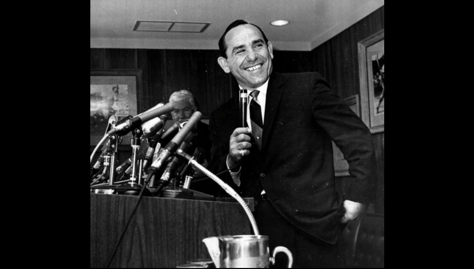 MLBONFOX's tweet photo. "It's like deja-vu all over again."

Enjoy 9 'Yogiisms' on his 90th birthday: http://t.co/siqewRH66a http://t.co/7YAttjh4Tq