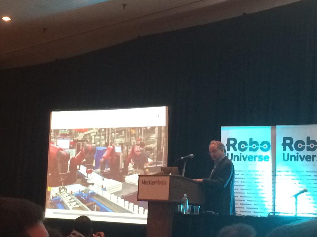 BobDoyle_MICPA's tweet image. Afternoon keynote at #RoboUniverse is @rodneyabrooks from @RethinkRobotics