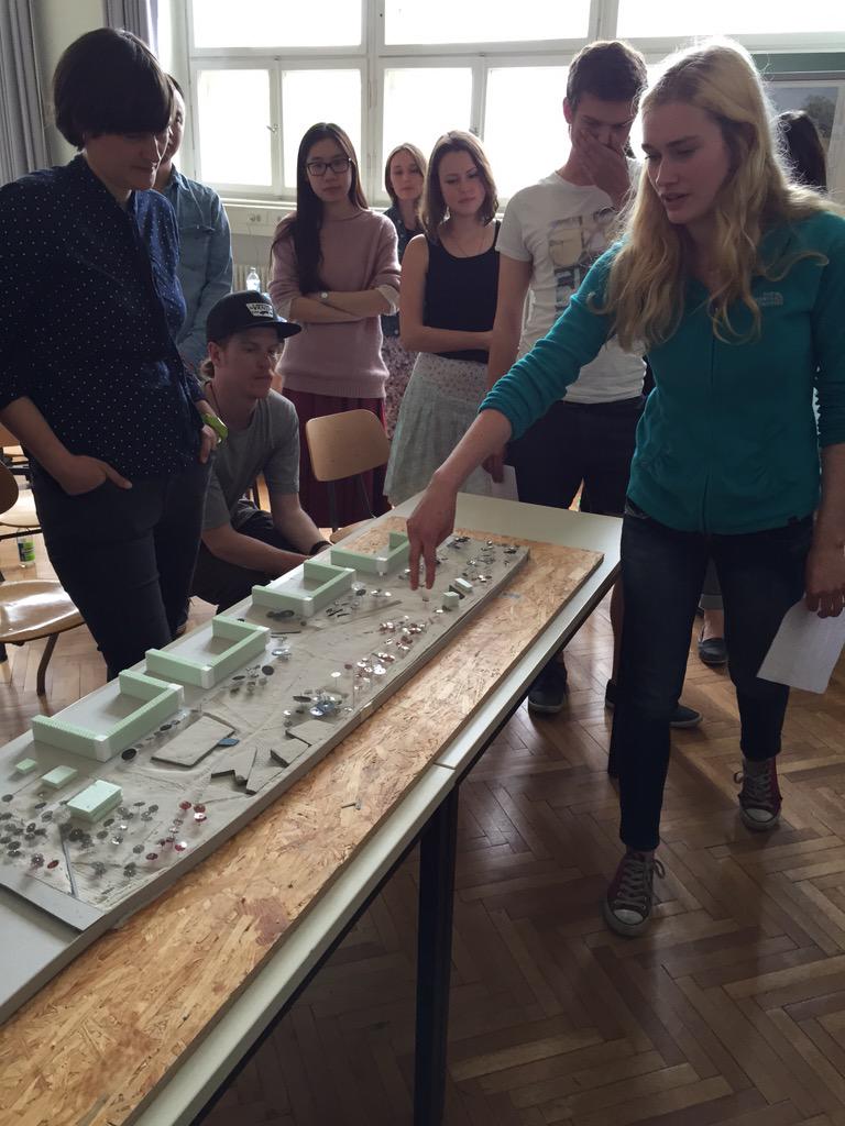 UtahStateASLA's tweet image. Students from TU Berlin were presenting their project. #TUBerlin #Germany #LAEP #usuaggies #UtahState