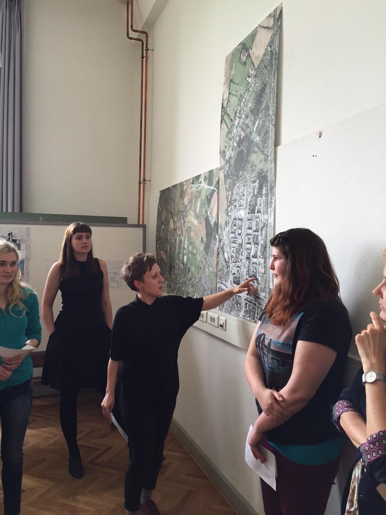 UtahStateASLA's tweet image. Students from TU Berlin were presenting their project. #TUBerlin #Germany #LAEP #usuaggies #UtahState