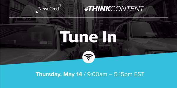 WelcomeSW's tweet photo. Don't miss a minute of our Content Marketing Summit. http://t.co/E1vAQ46Vfx. Watch the free livestream #ThinkContent http://t.co/KIXpowicuB