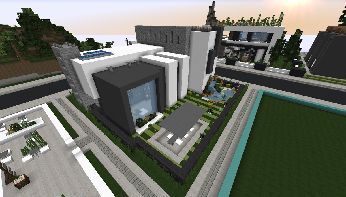 MG_Minecraft's tweet photo. Ma petite dernière modern House ! http://t.co/RTW1UnLRNB