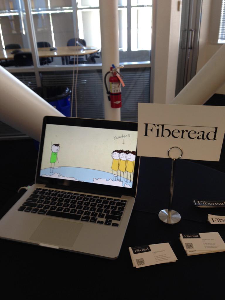 fchen666's tweet photo. Let's go @Fiberead #500startups #500strong http://t.co/f63inzT9bJ