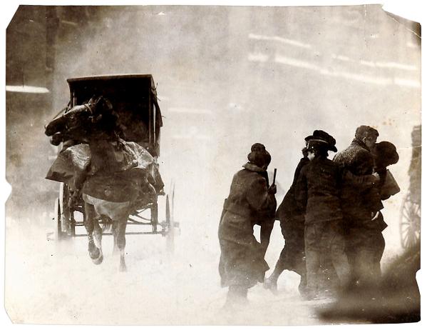 A Winter Storm in New York City, 1914 (NYTArchives) 
| #NYC #NY