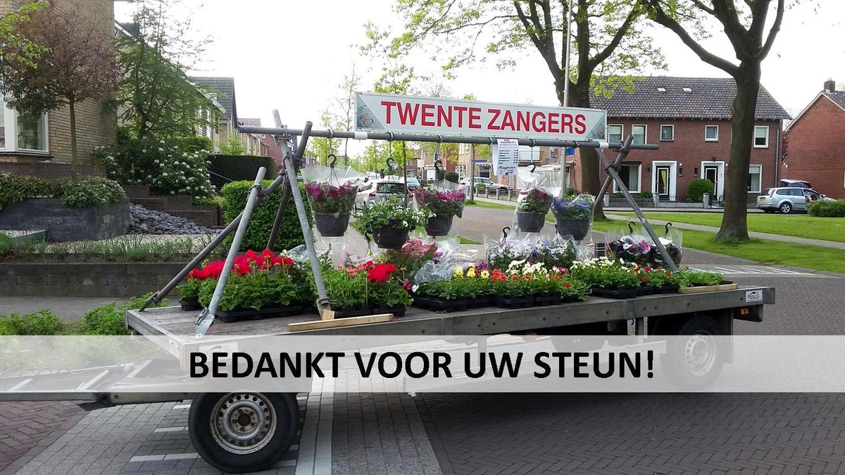 Iedereen bedankt voor zijn of haar medewerking en steun!