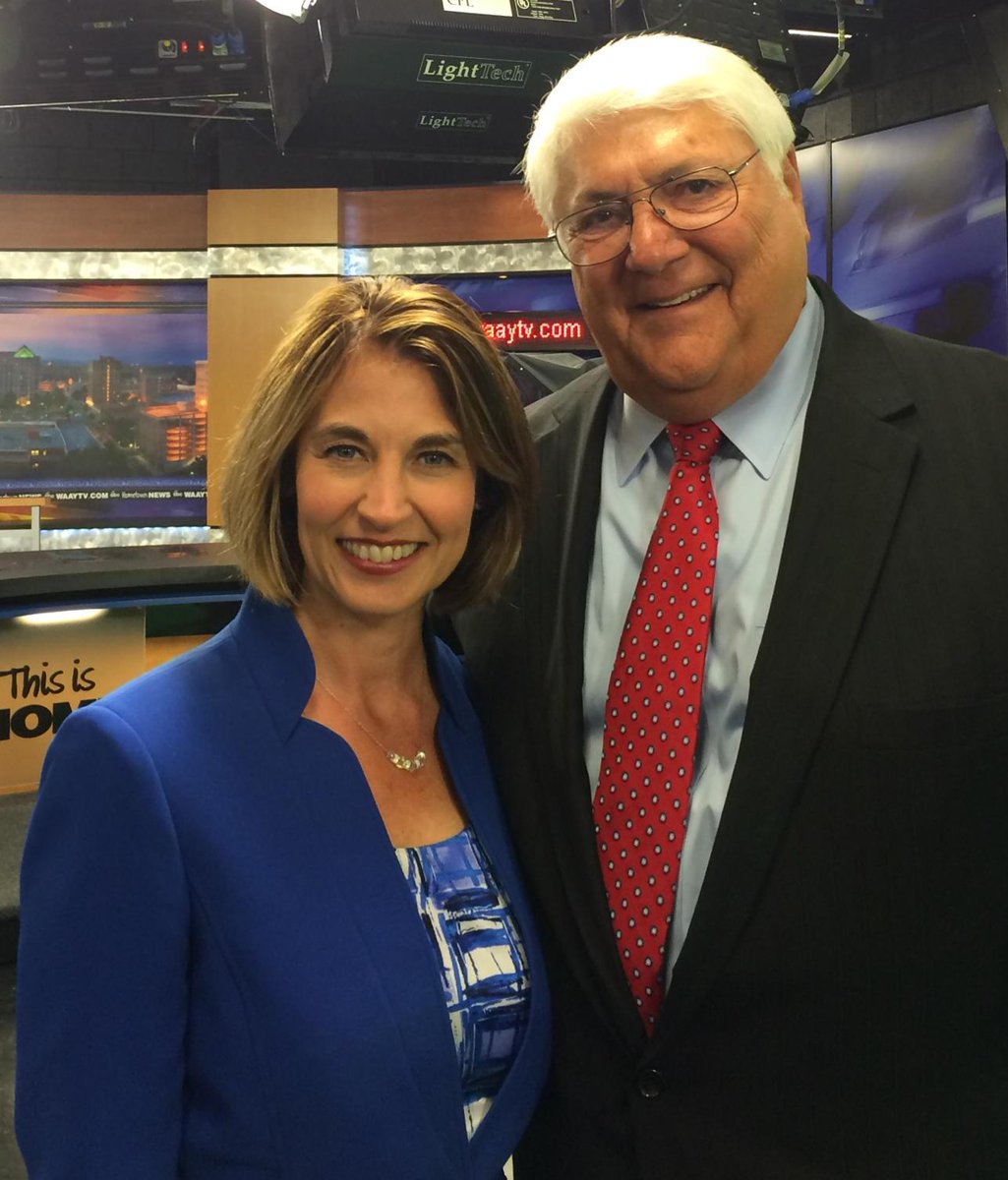 edacy's tweet photo. Wonderful time with #BobBaron for #WAAYBackWeek. Incredible stories – incredible career. @WAAYTV http://t.co/fjNlCSCiUK