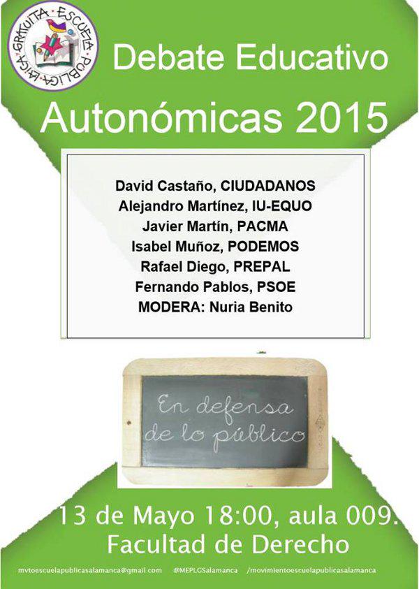 belsaisalamanca's tweet photo. A las 18h participaré del debate que organiza @MEPLGSalamanca https://t.co/4kObr3snlF http://t.co/nQwGQvp1ck