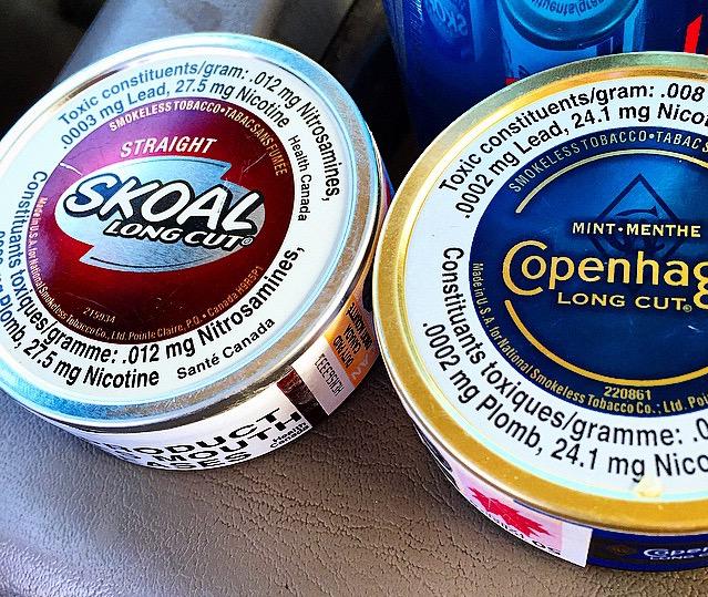 canadian dip tobacco Some Canadian cans to make the Canadian dippers feel special. #DBH