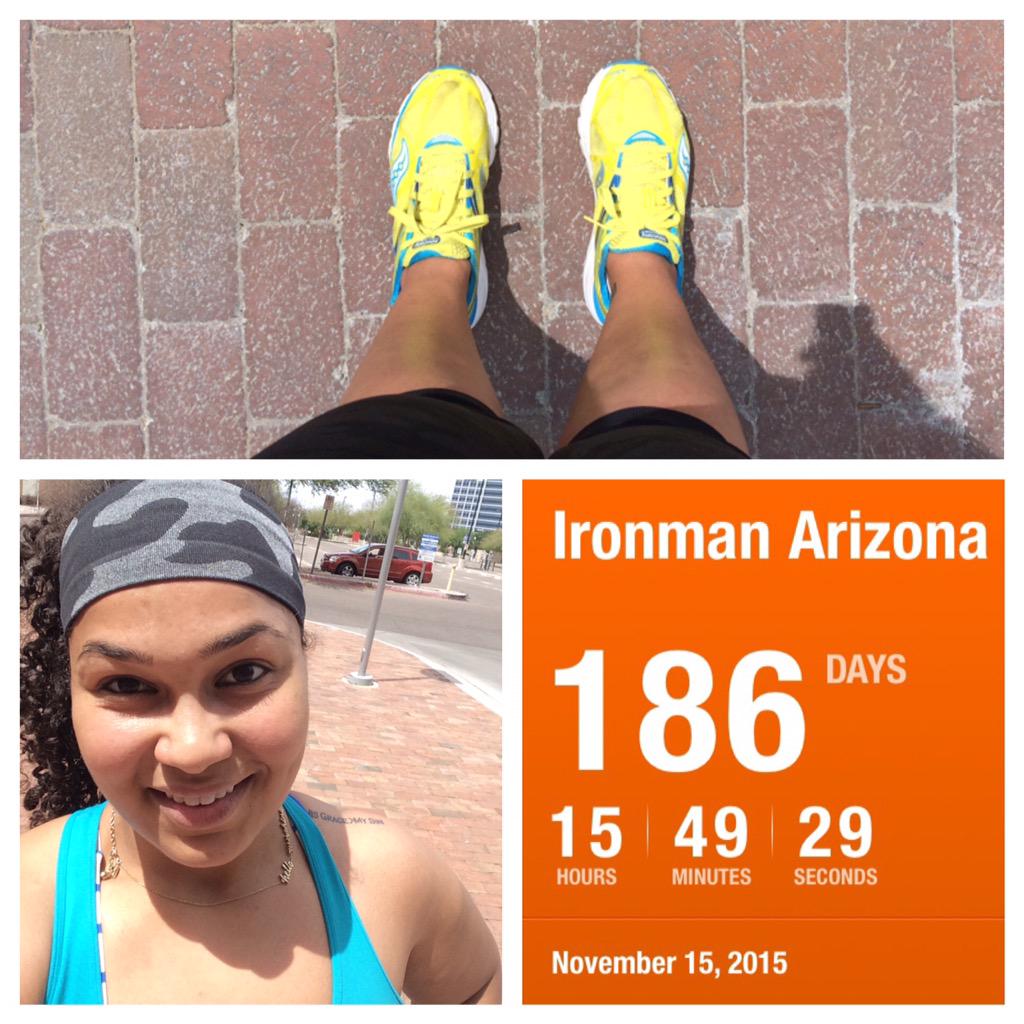 Only 186 days until my feet meet this very spot again #training #IMAZ #triathlete #ironman #coachbert #foreverrunning