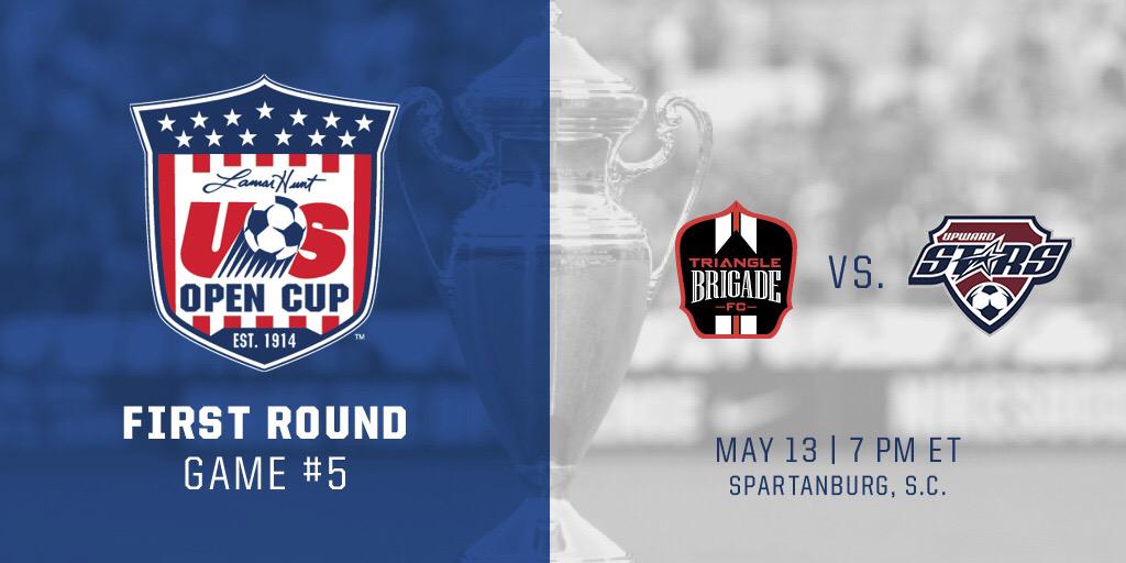 opencup's tweet photo. SHAPES DERBY:🔺@brigade_fc 🔺vs. ⭐️@UpwardStarsFC ⭐️#USOC2015 Round 1 Wednesday. TICKETS: https://t.co/dxAdY6D79n http://t.co/nJWt2JyGOC