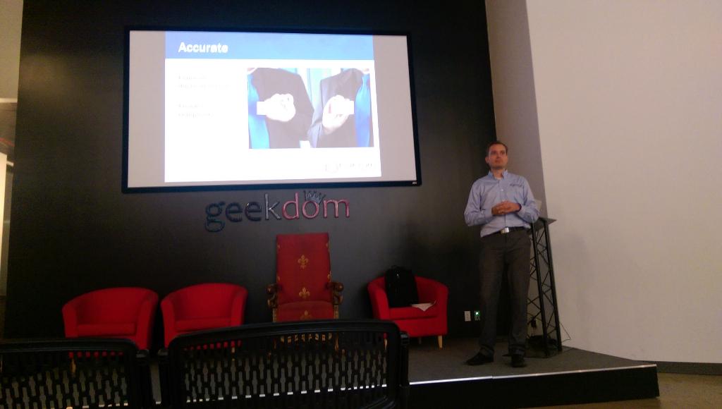 SPSamL's tweet image. Biometrics 101 at #satnug!