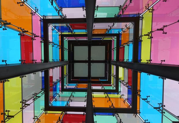InfolinkAU's tweet photo. This new church in NSW certainly isn't afraid to be bold with its use of colours http://t.co/ebC8UE8g0W http://t.co/QPyprr54Wh