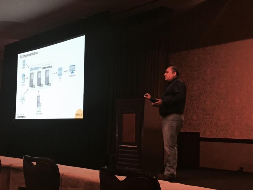 ajikurian's tweet photo. @datariver @kbhmudge @bigdatalake Sunil presenting at Informatica 2015 conference http://t.co/BYWIDqFlQv
