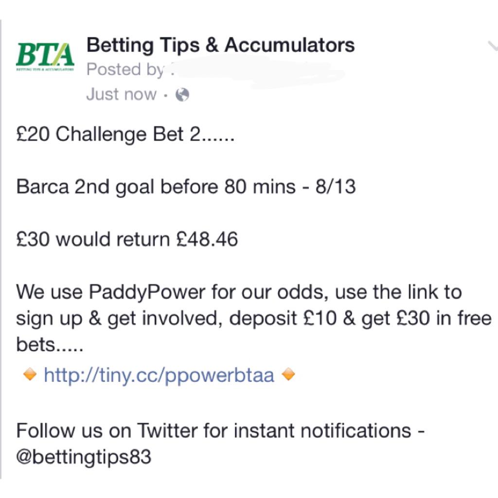 bettingtips83's tweet photo. Well we got Bet 2 on &amp; just got it typed out on facebook before it won lol, dont miss out, get involved.... http://t.co/DOfpHTQuMl