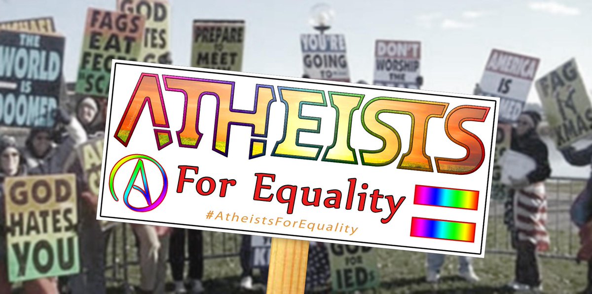 FreeAtheism's tweet photo. Its a new day. Its time for those who aren't burdened by hateful dogma to be heard. #AtheistsForEquality #atheism http://t.co/ruCyqpnmU2