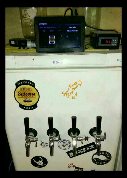 pswillies's tweet photo. Keg tapped! Thanks @beerdbeers (and @indiespiritbath for not drinking or selling it!). cc @Kegbot http://t.co/VEhXHyOnc3