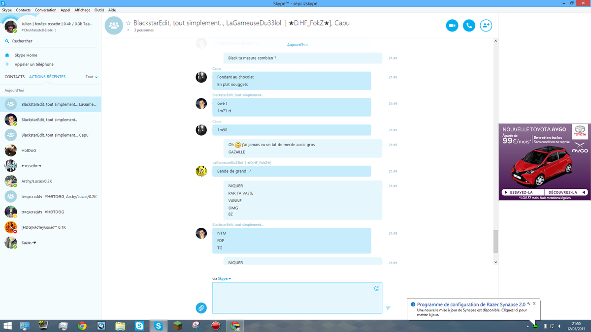 Sepciz's tweet photo. J'ai niqué black à sa propre vanne !! @BlackStarEdit http://t.co/0hJBgVPg7C