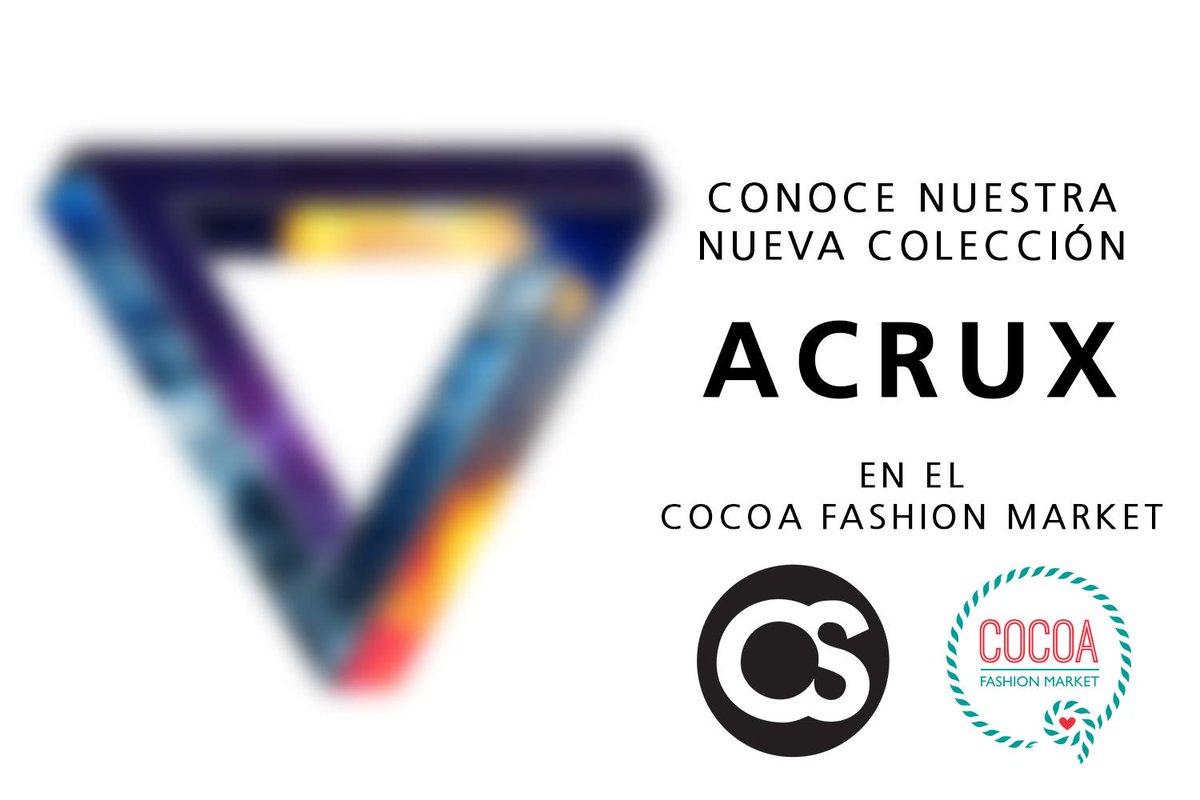 OSNI_mx's tweet photo. Hoy presentaremos nuestras nuevas colecciones. "ACRUX" en Cocoa Fashion Market. #YourNewSkin #cocoafashionmarket http://t.co/3eucLEmpYB