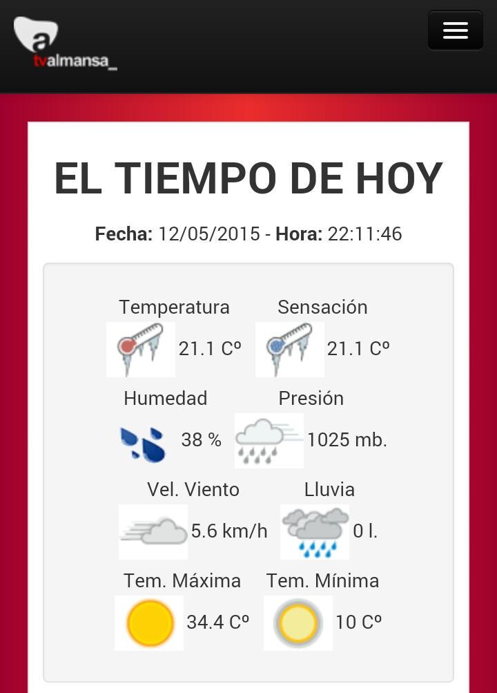 chemaredondo70's tweet photo. #caloret #almansa hoy máxima de 34,4°C y a las 22:11 h. rozamos los 21°C. Mañana más calor. http://t.co/tC0xioRpkU http://t.co/ohbkMzke8D