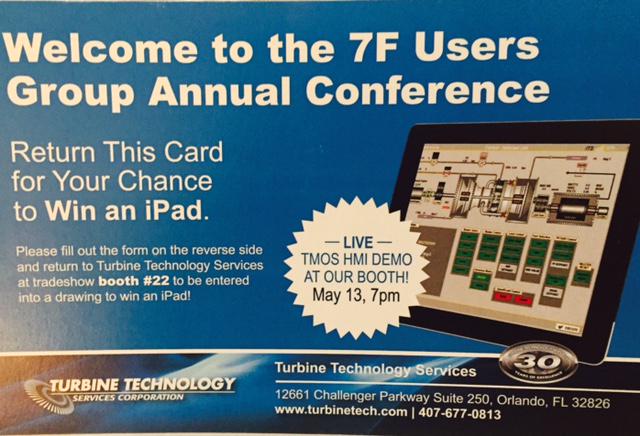 Come visit us at the:
7F Users Group Annual Conference
May 13th, Booth #22
Sheraton Denver Downtown