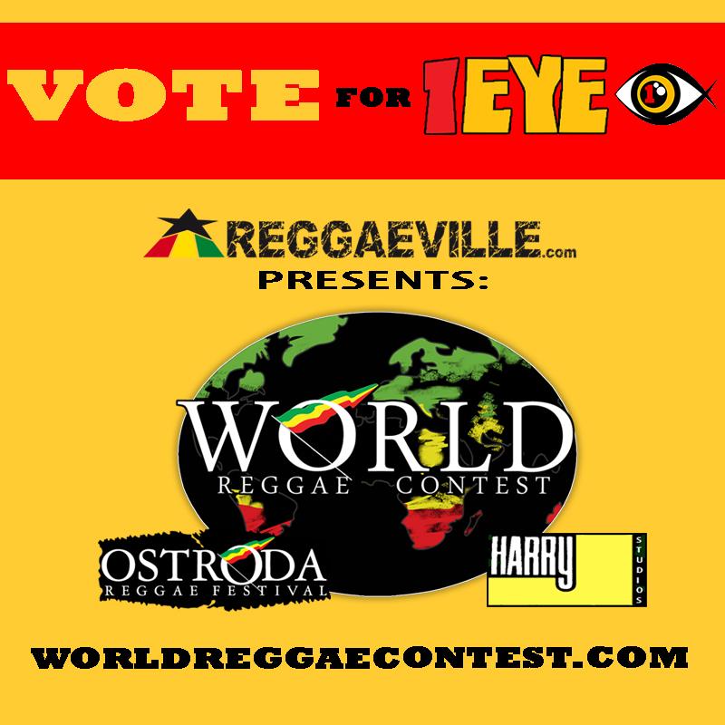 1EYEuk's tweet photo. #Vote1EYE & help us reach the #WorldReggaeContest presented by @reggaeville at @ostrodareggae http://t.co/XGUicU8Kn2 http://t.co/iHkltqA9wG