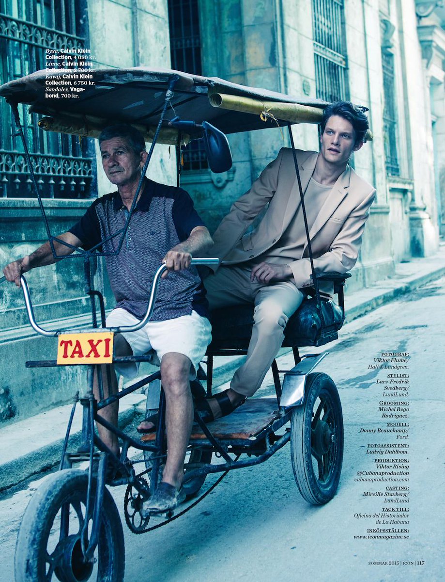 FordModels's tweet photo. #FordMen’s Danny Beauchamp heads to Cuba for @IconMagazineSE: http://t.co/F9AmK4v1Rk http://t.co/64B2JTx8mt