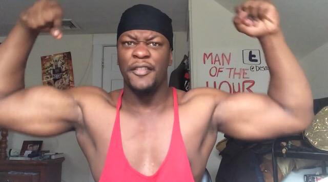 Desamot's tweet photo. Darley Desamot is #ToughEnough 
WATCH: https://t.co/HXosxtgWwo 
RETWEET and FAVORITE if you agree! @WWEToughEnough http://t.co/uSRZMNY984